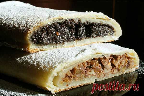 Штрудель из творожного теста — Сад Заготовка