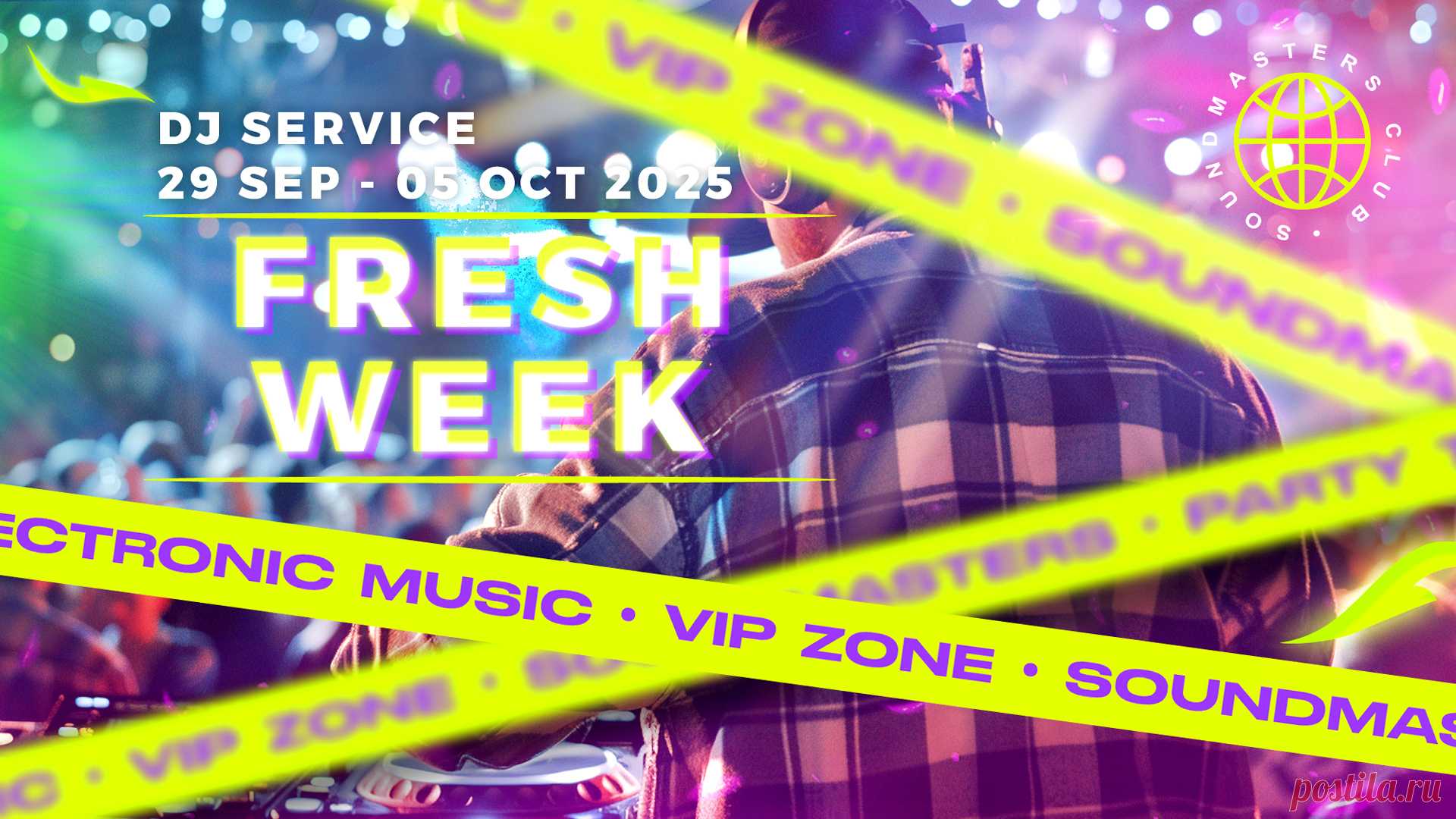 (1) NEW - Fresh Week DJ Service 29 Sep - 05 Oct 2025 | DJ | SoundMasters | Service