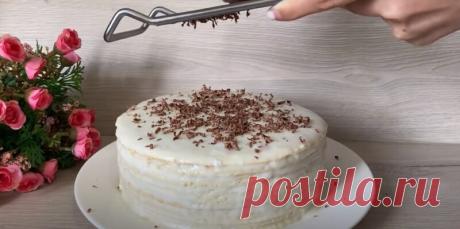 “Молочная девочка” на сковороде. Бюджетный рецепт: готовлю вкусный торт за 30 минут