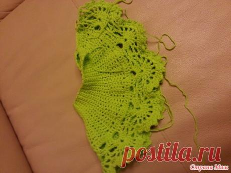 Шапочка и воротничок с клубничками - Страна Мам