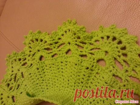 Шапочка и воротничок с клубничками - Страна Мам