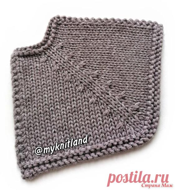 10 идей для регланной линии при вязании сверху вниз - Вязание - Страна Мам