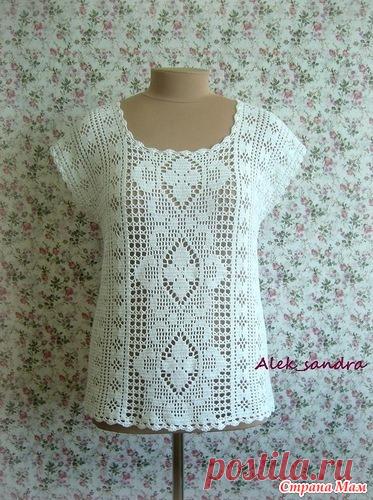 Летний топ крючком. http://www.liveinternet.ru/