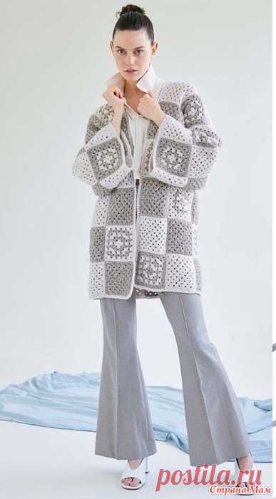 Жакет в стиле печворк. Крючок. https://www.liveinternet.ru/