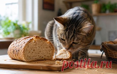 🐱🍞 Можно ли кошкам хлеб?

Разбираем, безопасен ли хлеб для питомцев, есть ли в нём польза и какие виды могут быть опасны ⚠️
А также — почему кошки его так любят и чем лучше заменить в рационе 🥩🐟

Полный разбор для заботливых владельцев 💛

#кошки #котики #питаниекошек #ветеринария 
Изображение от ChatGPT