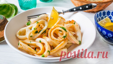 Рецепт жареного кальмара с чесноком в греческом стиле с фото пошагово на Вкусном Блоге