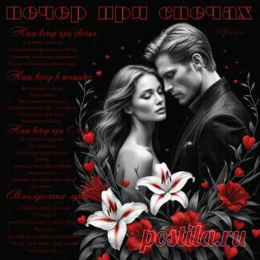 Вечер при свечах. Красивые открытки Представлены красивые открытки - Вечер при свечах