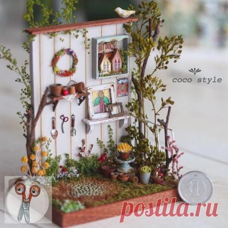 ​Композиции в виде домиков