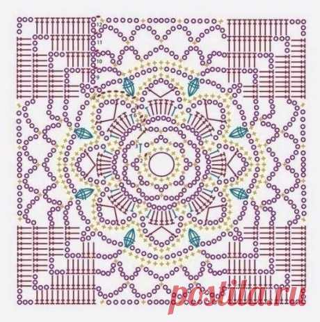 Кружевные цветочные мотивы