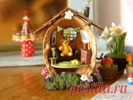 ​Микромир в грецких орехах