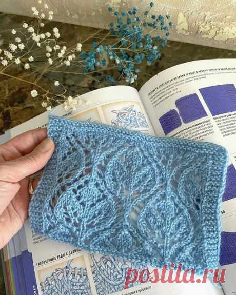 Красивые узоры спицами Схема от boyko_knit *(фото 1-2)Раппорт узора 18п х 28р19 петля схемы (выделена зеленым цветом), вяжется в конце ряда для симметрии при поворотном вязании.пустая клетка-нет петли.При поворотном вязании все четные ряды вяжем изнаночными.При круговом вязании-лицевыми.️ВниманиеПри вязании...