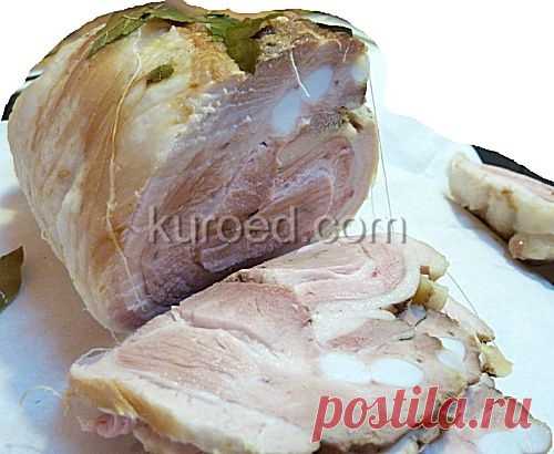 РЕЦЕПТЫ | Буженина из подчеревины