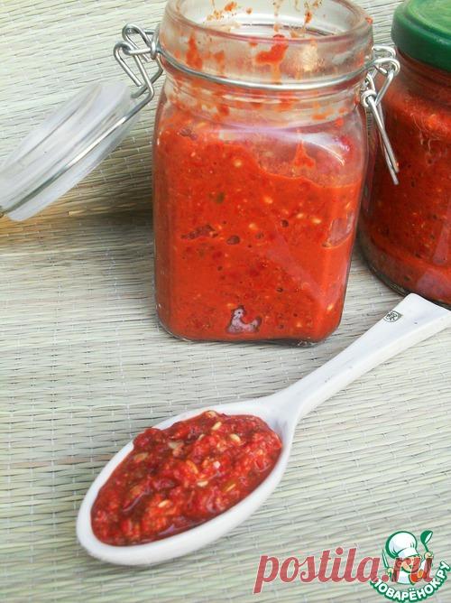 Аджика по-абхазски – кулинарный рецепт