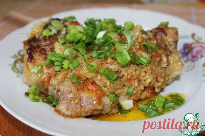 Свинина, тушенная в горчице с хреном Кулинарный рецепт(***)