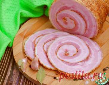 Рулет из свиной грудинки "Домашний" – кулинарный рецепт