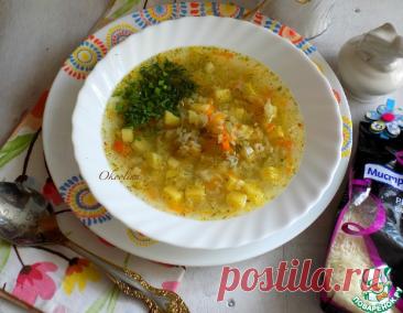 Постный рассольник с рисом – кулинарный рецепт