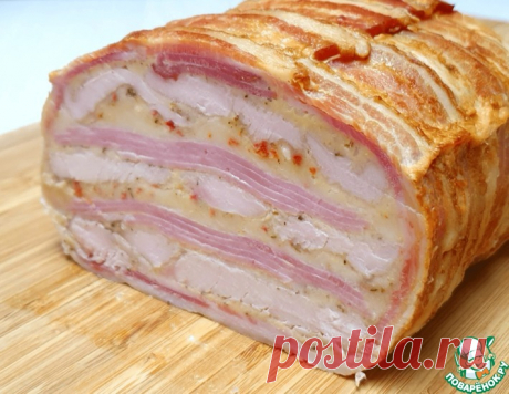 Мясной хлеб с ветчиной – кулинарный рецепт