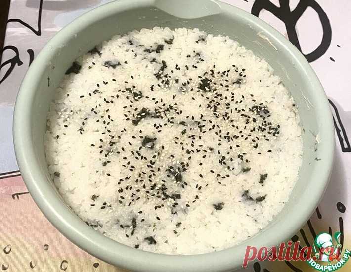 Ленивые онигири – кулинарный рецепт