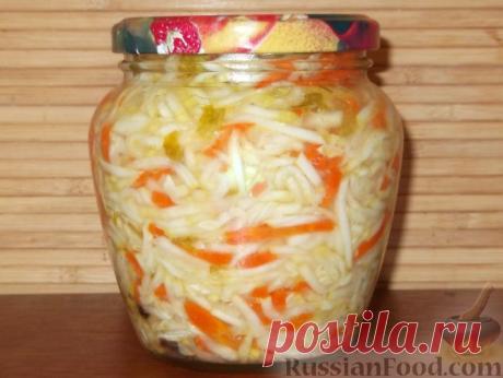Салат «Осенний»
Простая заготовка на зиму - салат из кабачков, моркови и лука.