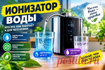 Как работает ионизатор воды и зачем нужна щелочная вода SlandoPro — деловой портал: компании, объявления, бизнес-услуги