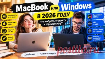 MacBook или Windows в 2026 году: что выбрать студенту и фрилансеру SlandoPro — деловой портал: компании, объявления, бизнес-услуги