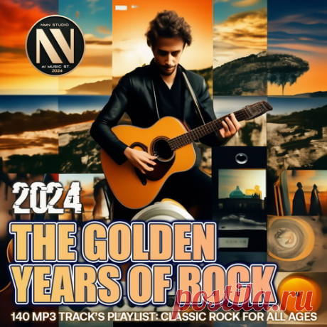 The Golden Years Of Rock Music (2024) Mp3 "The Golden Years Of Rock Music" - Сборник музыки в стиле классического рока - это настоящая музыкальная машина времени, переносящая слушателей в эпоху 70-80-х годов прошлого века. В нем собраны лучшие композиции легендарных групп, которые создавали историю рок-музыки и определяли ее