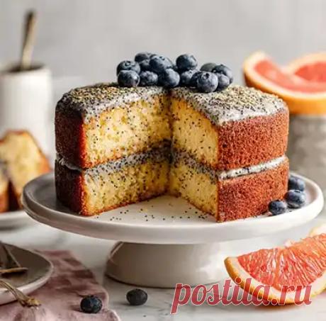Рецепт пирога с маком