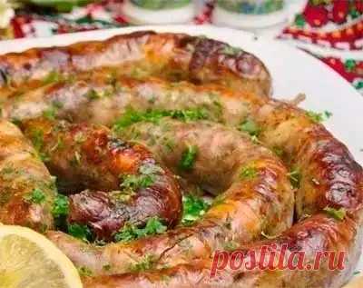 Вкусные и сочные домашние колбаски: фото рецепт, пошаговый, приготовление