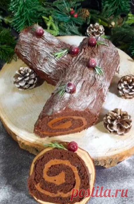 Готовим рождественское полено