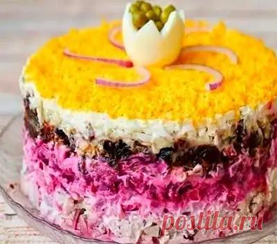 Салат с курицей и черносливом: фото рецепт, пошаговый рецепт, фото