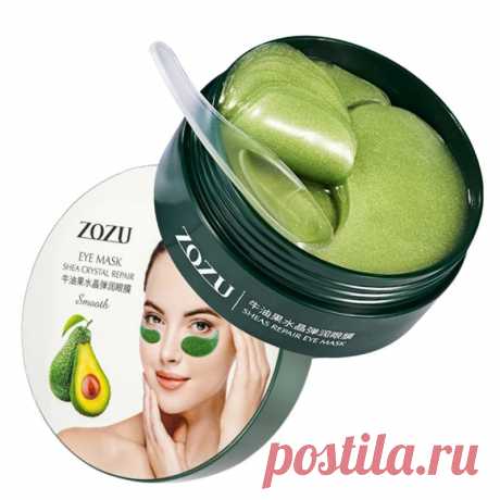 Патчи для лица с экстрактом авокадо и маслом ши Shea Crystal Eye Mask за 489₽ - только посмотри! Патчи для лица Shea Crystal Eye Mask - для борьбы с морщинами, дряблостью, сухостью и синяками под глазами. Беспроцентная рассрочка, бесплатная доставка, скидки до 25%