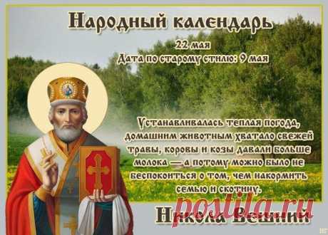 День святой в разгаре мая
Светом мир наш озарил.
В день Николин пожелаю
Благ, здоровья, крепких сил!