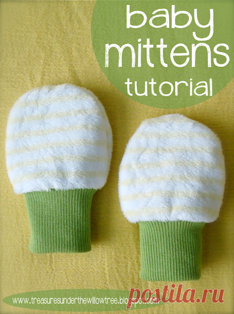 Speckled Owl Studio: Tutorial- Baby Mittens