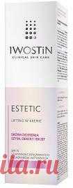IWOSTIN Estetic Lifting cream neck neckline and bust SPF15 75ml Iwostin Estetic UK SPF15 lifting neck cream, neckline and bust was composed of 12 carefully selected active substances. The cosmetic has anti-wrinkle, firming