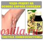 СИРОП СОЛОДКИ - ЧИСТКА ЛИМФОСИСТЕМЫ