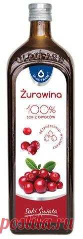 Cranberry fruit juice 100% 980ml Cranberry fruit juice 100% UK. Cranberry 100% Oleofarm fruit juice is a high quality product, during the production of which no added sugar, preservatives, artificial flavors and dyes were used.