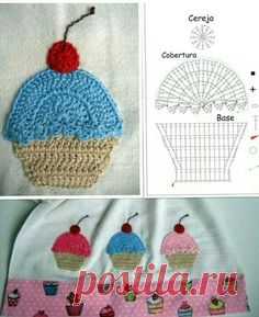 Muffin Capcuke crochet