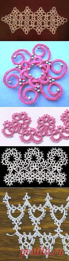 Tatting Patterns - Edgings/Insertions/Galloons/Trim/Corners