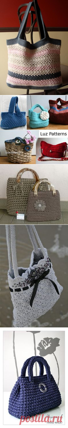 (1) Free crochet bag pattern. | Crochet Bags, Purses