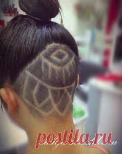 Hair Tattoo, художественный выстриг волос | Стрижки и Прически