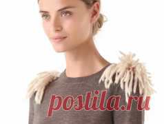 Крылато-мохнатый свитер / Свитер / Модный сайт о стильной переделке одежды и интерьера