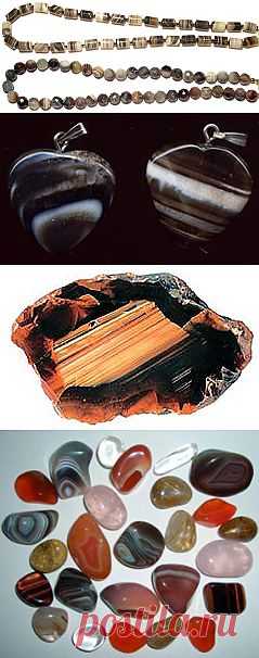 Оникс халцедоновый :: Свойства камней и минералов