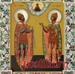 6 августа памятная дата День памяти благоверных князей БОРИСА И ГЛЕБА, во святом Крещении Романа и Давида (1015)