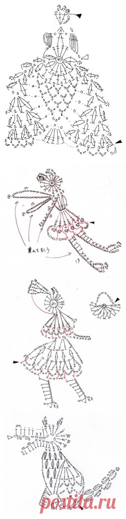 Crochetpedia: Crochet People Applique Patterns