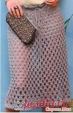 Винтажная юбка крючком - Вязание - Страна Мам