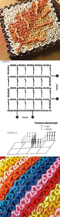 объемные коврики-сидушки