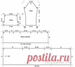 Вязаное спицами платье. Стиль БОХО