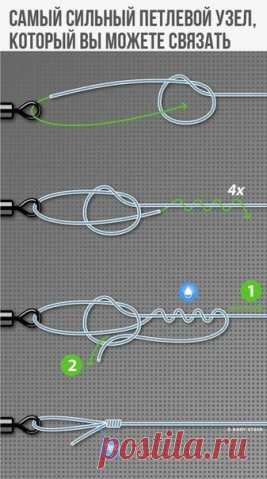Как завязать самый сильный петлевой узел? — Полезные советы
