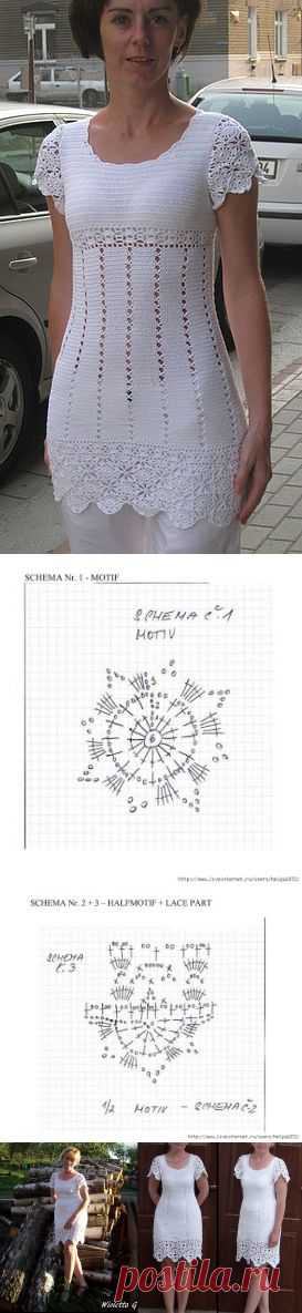 Crochet Tunic Nizza - 2 Сентября 2014 - Рукоделие своими руками - Информационный портал "Магия Творчества"