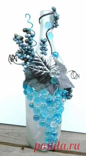 Декоративные бутылки и вазы - Домашний hand-made